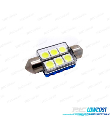 AMPOULE LED CANBUS C5W FESTOON 36 MM 6 SMD