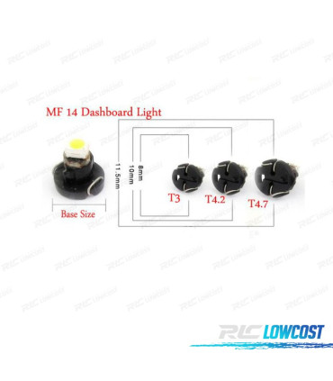 AMPOULE LED T4.2 BLANCHE