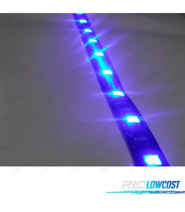 BANDE LED BLEU 30 CM