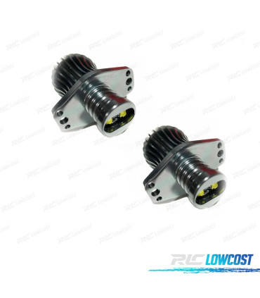ENSEMBLE DE PHARES LED ANGEL EYES 20W BMW E90-E91 2005 2008