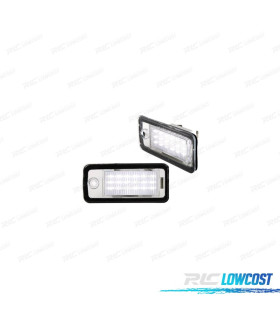 ÉCLAIRAGE PLAQUE D´IMMATRICULATION LED AUDI A4 S4 B6 00-04