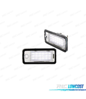 ÉCLAIRAGE PLAQUE D´IMMATRICULATION LED AUDI A6 C6 04-11