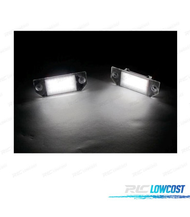 ÉCLAIRAGE PLAQUE D´IMMATRICULATION LED POUR FORD FOCUS MK II 03-08 CMAX 03-11