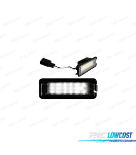 ECLAIRAGE DE PLAQUE D´IMMATRICULATION LED POUR SEAT LEON II 05-12