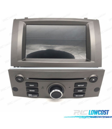 AUTORADIO GPS 7" ANDROID 11 POUR PEUGEOT 407 04 – 10