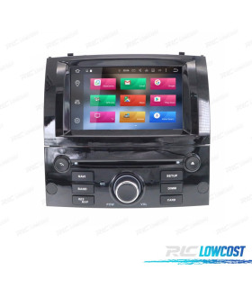 AUTORADIO GPS ANDROID 11 POUR PEUGEOT 407 04–10