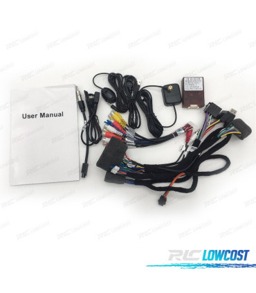 AUTORADIO 7" ANDROID 11 DVD GPS POUR RENAULT MEGANE 3 2009 2015 GRIS