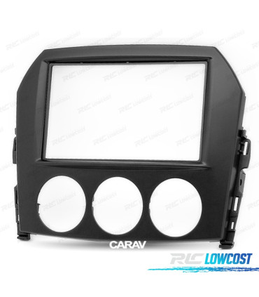 FACADE AUTORADIO 2-DIN NOIR POUR MAZDA MX-5 MIATA