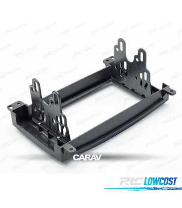 FACADE AUTORADIO 2 DIN NOIR POUR MERCEDES CLASSE A CLASSE B VITO VIANO