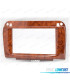 FACADE AUTORADIO BOIS HAUTE BRILLANCE 2 DIN POUR MERCEDES CLASSE-CL CLASSE-S