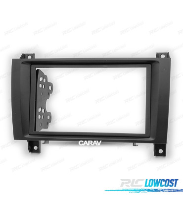FACADE AUTORADIO NOIR 2 DIN MERCEDES CLASSE SLK R171