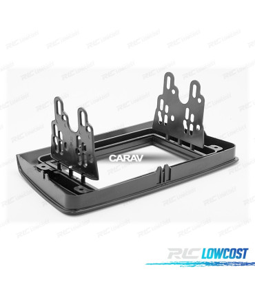 FACADE AUTORADIO 2-DIN NOIR POUR SKODA OCTAVIA 13+