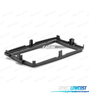 FACADE AUTORADIO 2 DIN NOIR POUR RENAULT DACIA DUSTER LOGAN CAPTUR LOGO DOKKER LODGY SANDERO TRAFIC
