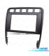 FACADE AUTORADIO 2-DIN NOIR POUR PORSCHE CAYENNE 02-10