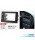 FACADE AUTORADIO 2-DIN NOIR POUR SAAB 9-5