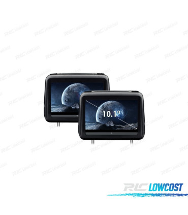 APPUIE TÊTE AVEC DVD, HDMI LCD 10.1 1080P TOUCH