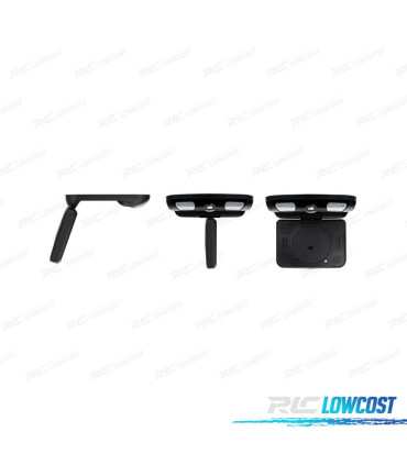 ÉCRAN DE TOIT XTRONS 9" AVEC DVD ET JEUX