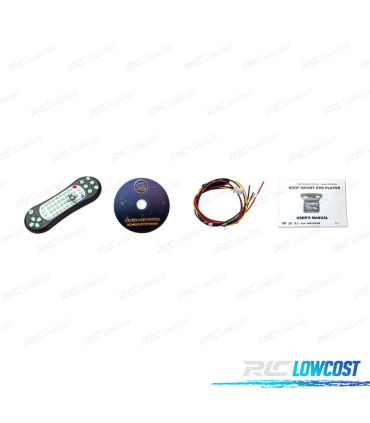 ÉCRAN DE TOIT XTRONS 9" AVEC DVD ET JEUX