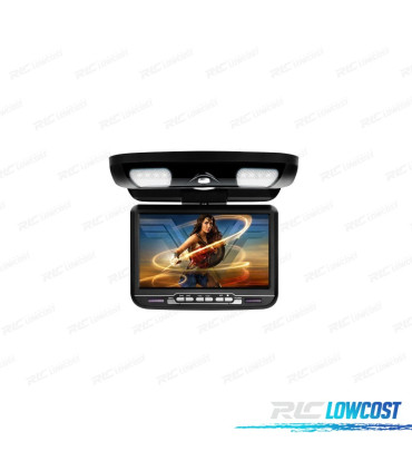 ÉCRAN DE TOIT XTRONS 9" AVEC DVD ET JEUX