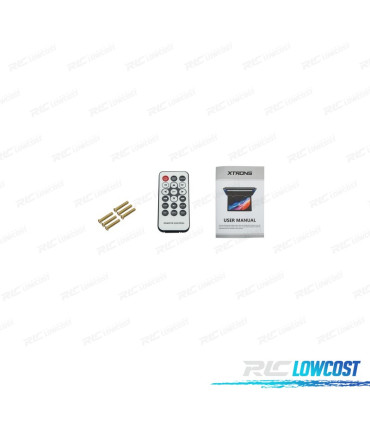 ÉCRAN DE TOIT HD 12.1" AVEC ÉCLAIRAGE HDMI 1080P USB SD