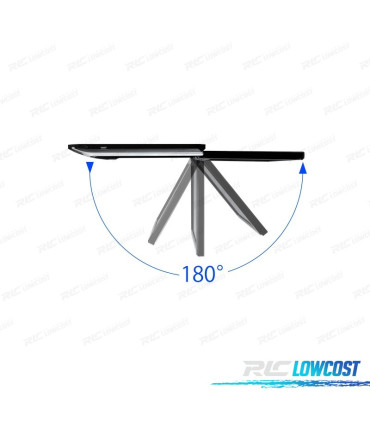 ÉCRAN DE TOIT ULTRA FIN 15,6" AVEC ÉCLAIRAGE LED HDMI 1080P USB ET SD
