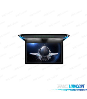 ÉCRAN DE TOIT ULTRA FIN 15,6" AVEC ÉCLAIRAGE LED HDMI 1080P USB ET SD