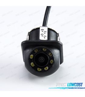CAMARA DE APARCAMIENTO TRASERA CON LED PARA VISIÓN NOCTURNA