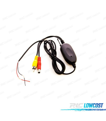 CÁMARA TRASERA CON EMISOR RECEPTOR WIRELESS PARA GPS DVD POR RCA