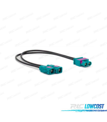 ADAPTATEUR D'ANTENNE RADIO XTRONS DOUBLE FAKRA