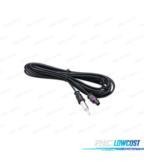 CÂBLE DE 6 MÈTRES POUR BMW AVEC CONNEXION RADIO DANS LE COFFRE