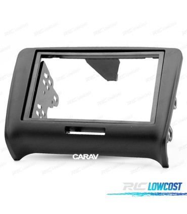 FACADE AUTORADIO 2 DIN NOIR AUDI TT