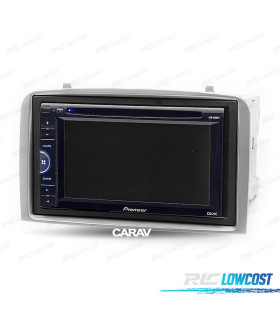 FACADE AUTORADIO 2 DIN GRIS ALFA ROMEO 147 ET GT