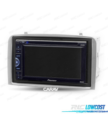 FACADE AUTORADIO 2 DIN GRIS ALFA ROMEO 147 ET GT