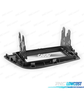 FACADE AUTORADIO 2-DIN GRIS POUR SEAT LEON 05-12