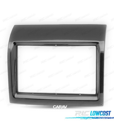 FACADE AUTORADIO 2 DIN NOIR BRILLANT POUR CITROEN JUMPER PEUGEOT BOXER FIAT DUCATO