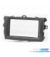 FACADE AUTORADIO 2-DIN NOIR POUR TOYOTA COROLLA 07-13