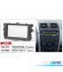 FACADE AUTORADIO 2-DIN NOIR POUR TOYOTA COROLLA 07-13