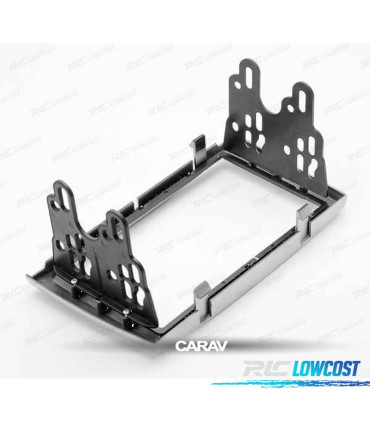 FACADE AUTORADIO 2 DIN GRIS POUR PEUGEOT 308 408