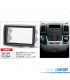 FACADE AUTORADIO NOIR 2 DIN POUR CITROEN JUMPER PEUGEOT BOXER FIAT DUCATO