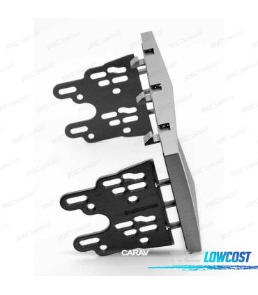 FACADE AUTORADIO 2 DIN GRIS POUR OPEL ASTRA ANTARA CORSA ZAFIRA