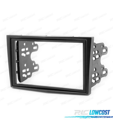 FACADE AUTORADIO 2 DIN NOIR POUR OPEL ASTRA ANTARA CORSA ZAFIRA