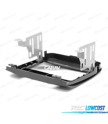 FACADE AUTORADIO 2 DIN NOIR BRILLANT POUR VOLKSWAGEN VW TOUAREG 10-14