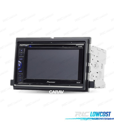 FACADE AUTORADIO 2-DIN NOIR POUR FORD EDGE EXPEDITION EXPLORER F-150 F-250 F-350 FOCUS FUSION MUSTANG TRANSIT CONNECT