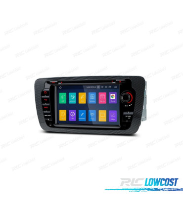 AUTORADIO GPS LCD TACTILE 7" CANBUS POUR SEAT IBIZA 6J MK4 ANDROID 12 CARPLAY