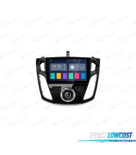 AUTORADIO POUR FORD FOCUS AVEC ANDROID 9.0 9" TOUCH LCD ET CARPLAY