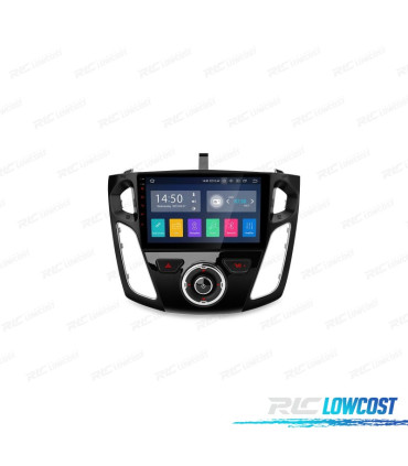 AUTORADIO POUR FORD FOCUS AVEC ANDROID 9.0 9" TOUCH LCD ET CARPLAY