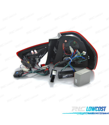 FEUX ARRIÈRE BMW E90 LED LIGHT BAR ROUGE