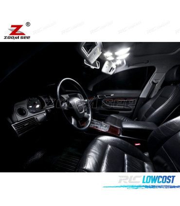 KIT 20 AMPOULES LED INTÉRIEUR AUDI A6 S6 RS6 C6 AVANT 05-11