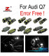 KIT 24 AMPOULES LED INTÉRIEUR POUR AUDI Q7 4LS-LINE 05 -14