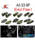 KIT 20 AMPOULES LED INTÉRIEUR AUDI A3 S3 8 P 3P 5P SPORTBACK